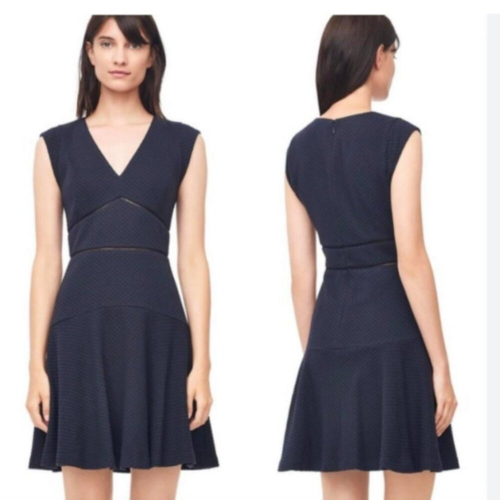 Rebecca Taylor Navy Sailor Dress- Size 8 NWT